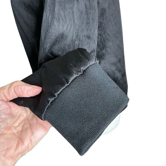 Laundry By Shelli Segal Woman's Short Jacket Size M Black Brocade Zip Front - Picture 12 of 14